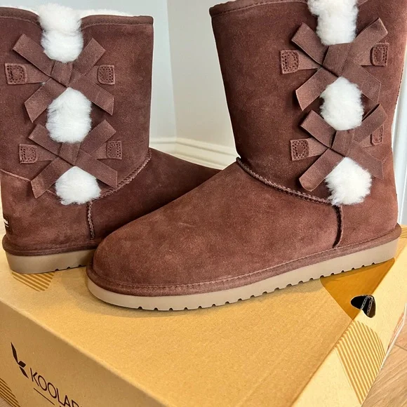 Koolaburra Women's Brown Boots - Picture 4 of 7